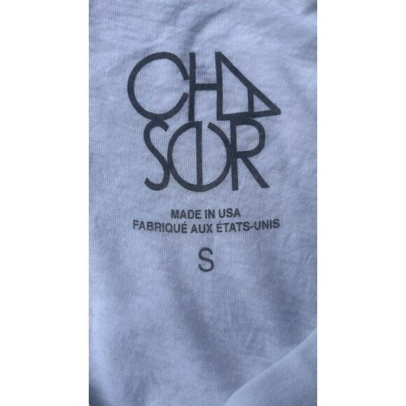 Chaser Women Crew Neck Cut out RELAX T-Shirt Size S - Picture 8 of 16